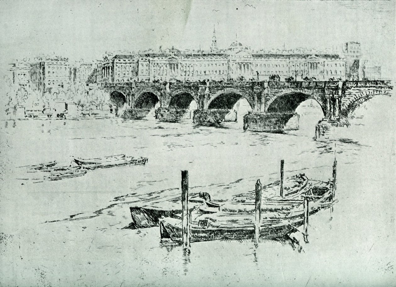 Somerset House, 1928 de Joseph Pennell