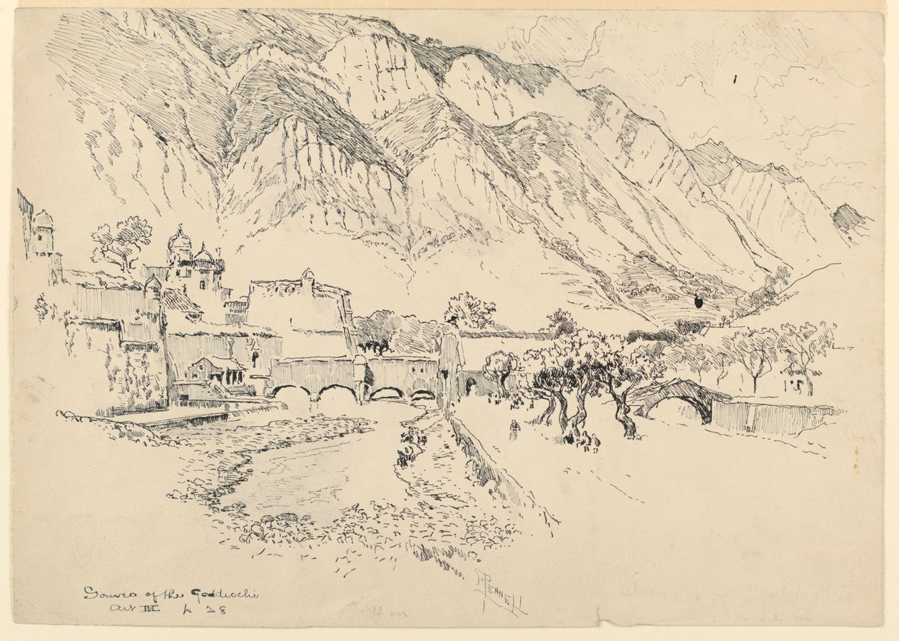 Fuente del Gordicchio de Joseph Pennell