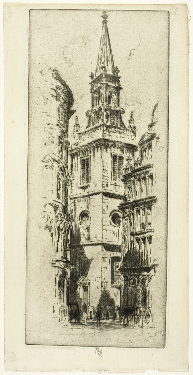 San Agustín y Santa Fe de Joseph Pennell