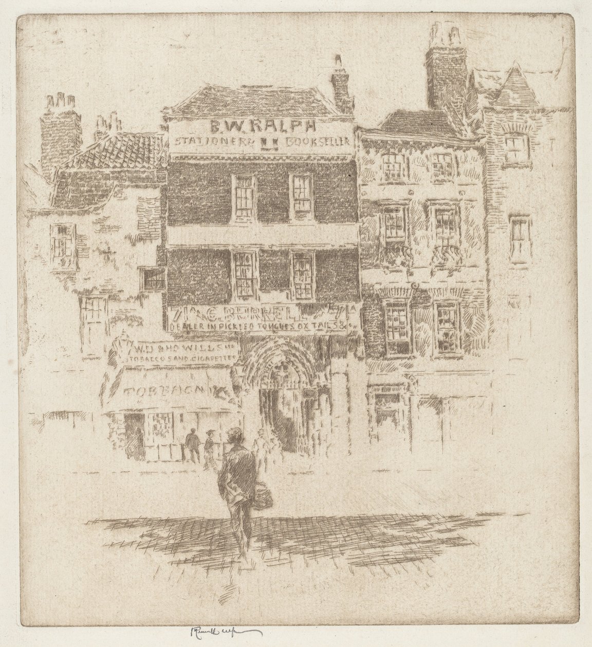 Puerta de San Bartolomé de Joseph Pennell