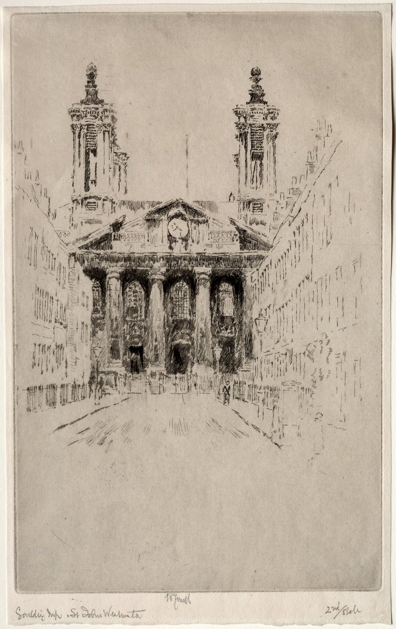 San Juan, Westminster de Joseph Pennell