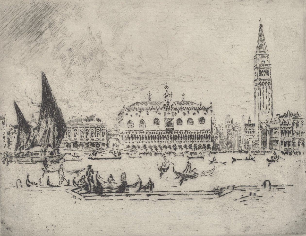 El Palacio del Dogo de Joseph Pennell