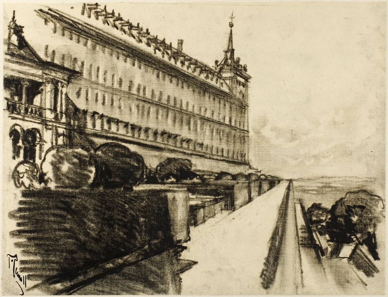 El Escorial interminable de Joseph Pennell