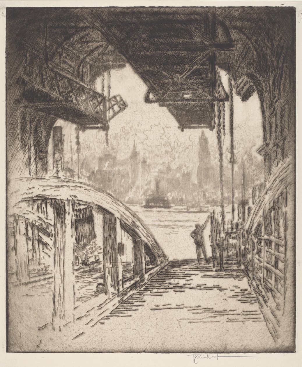 La Casa del Ferry de Joseph Pennell