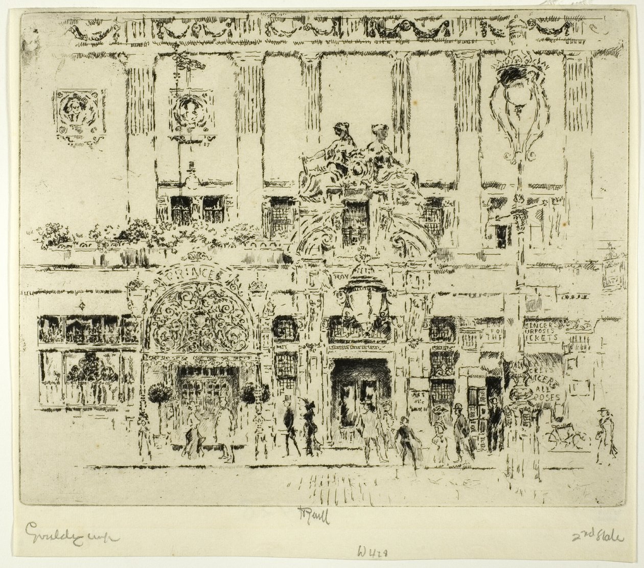 El Instituto, Piccadilly de Joseph Pennell
