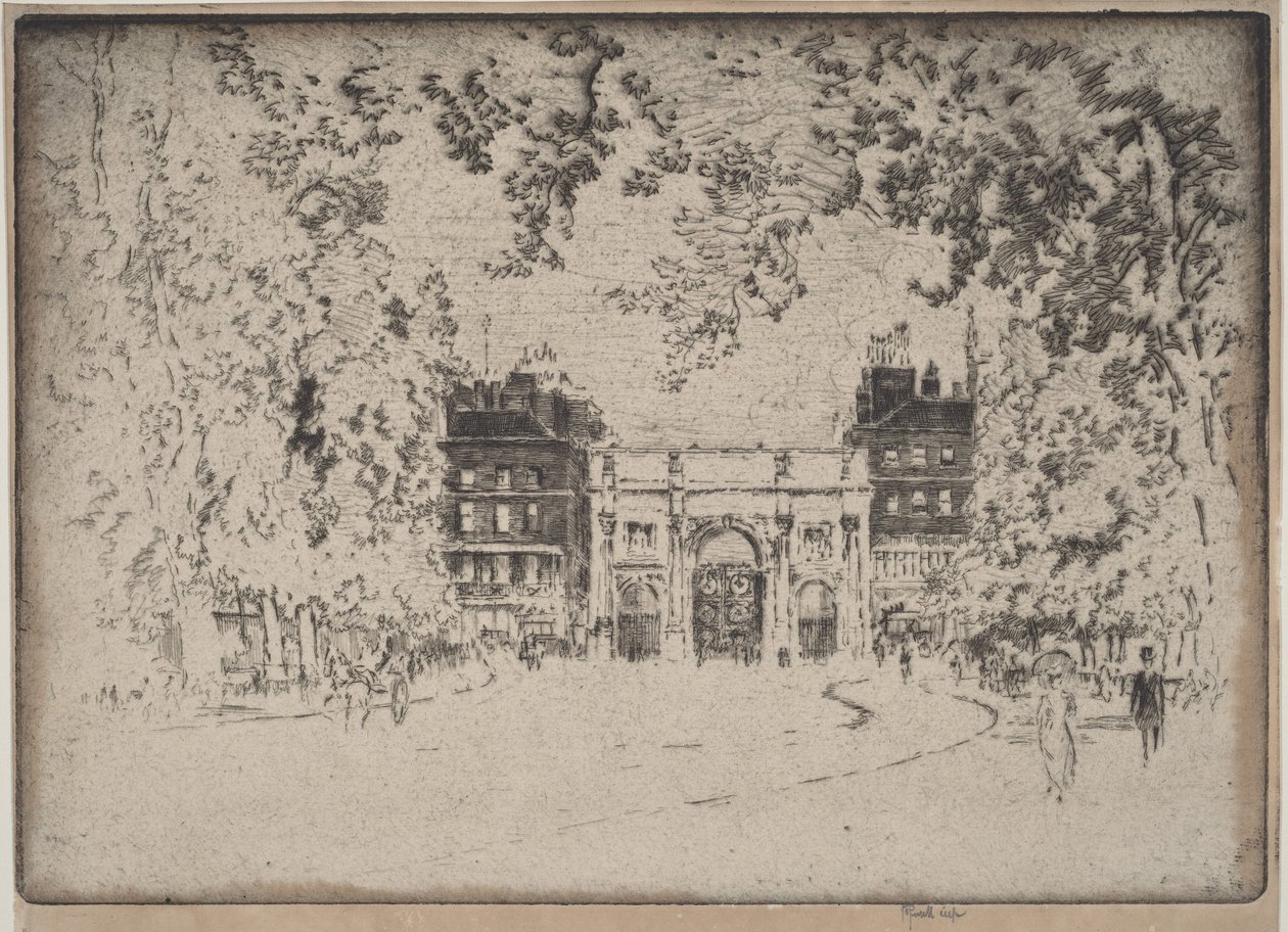 El Marble Arch de Joseph Pennell