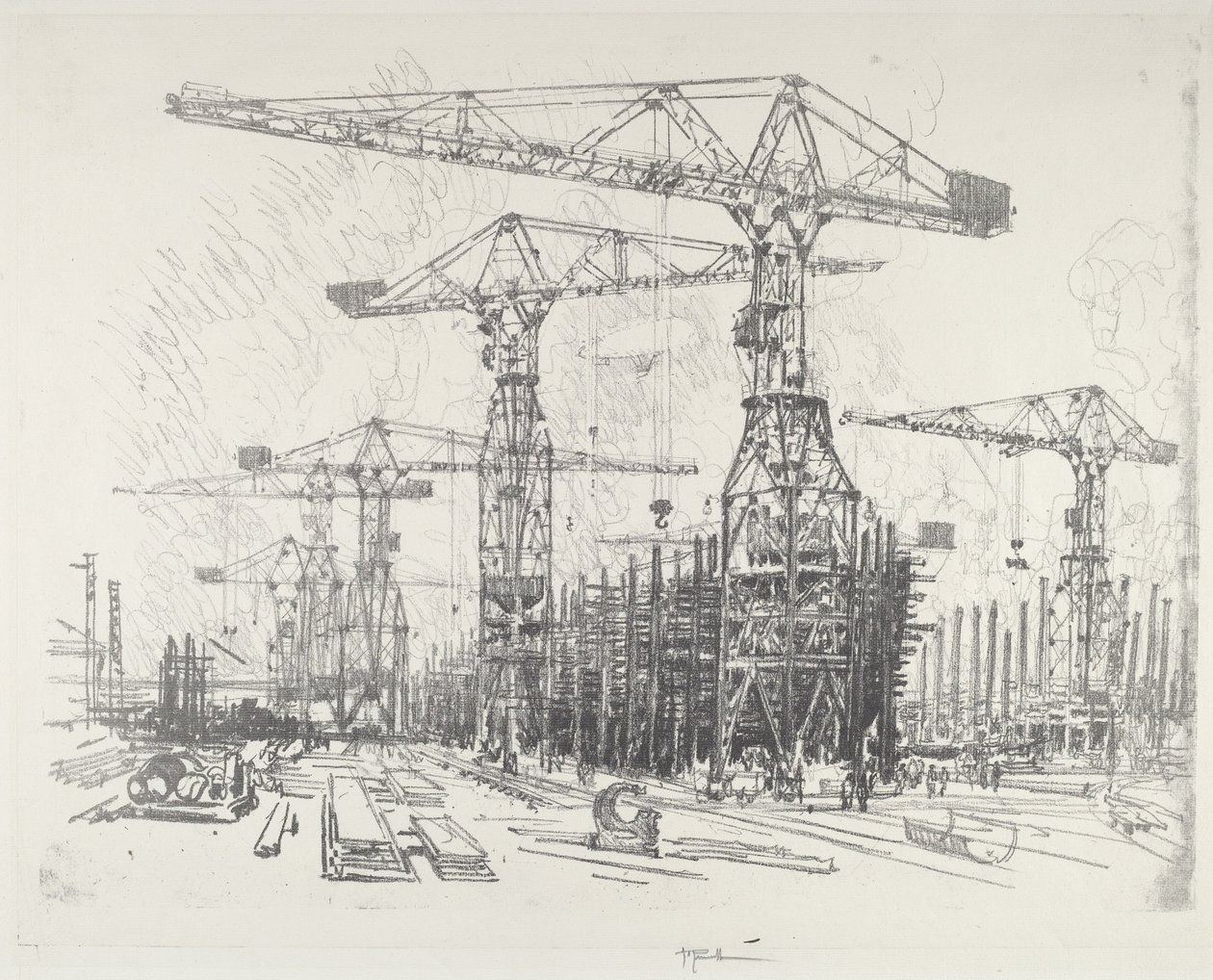 El antiguo astillero de Joseph Pennell
