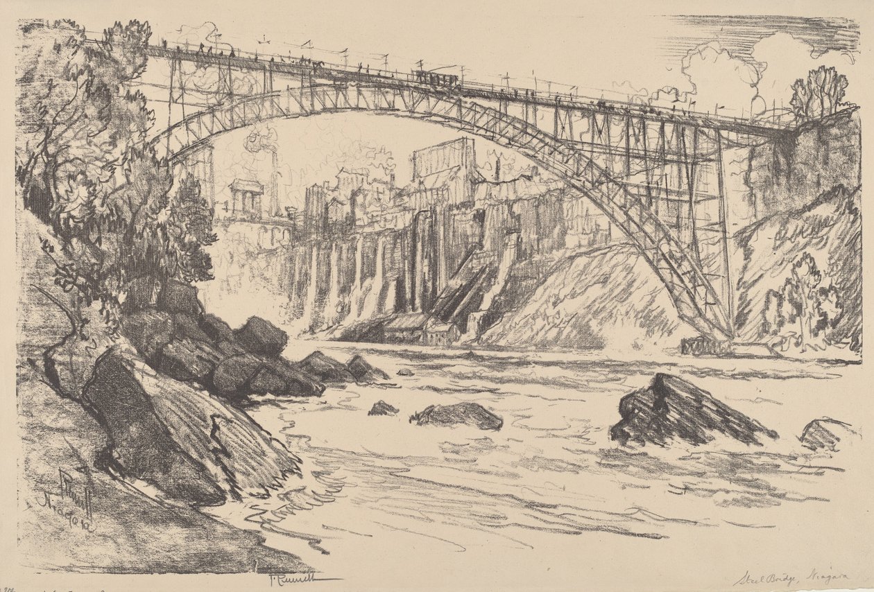 El Puente de Acero de Joseph Pennell
