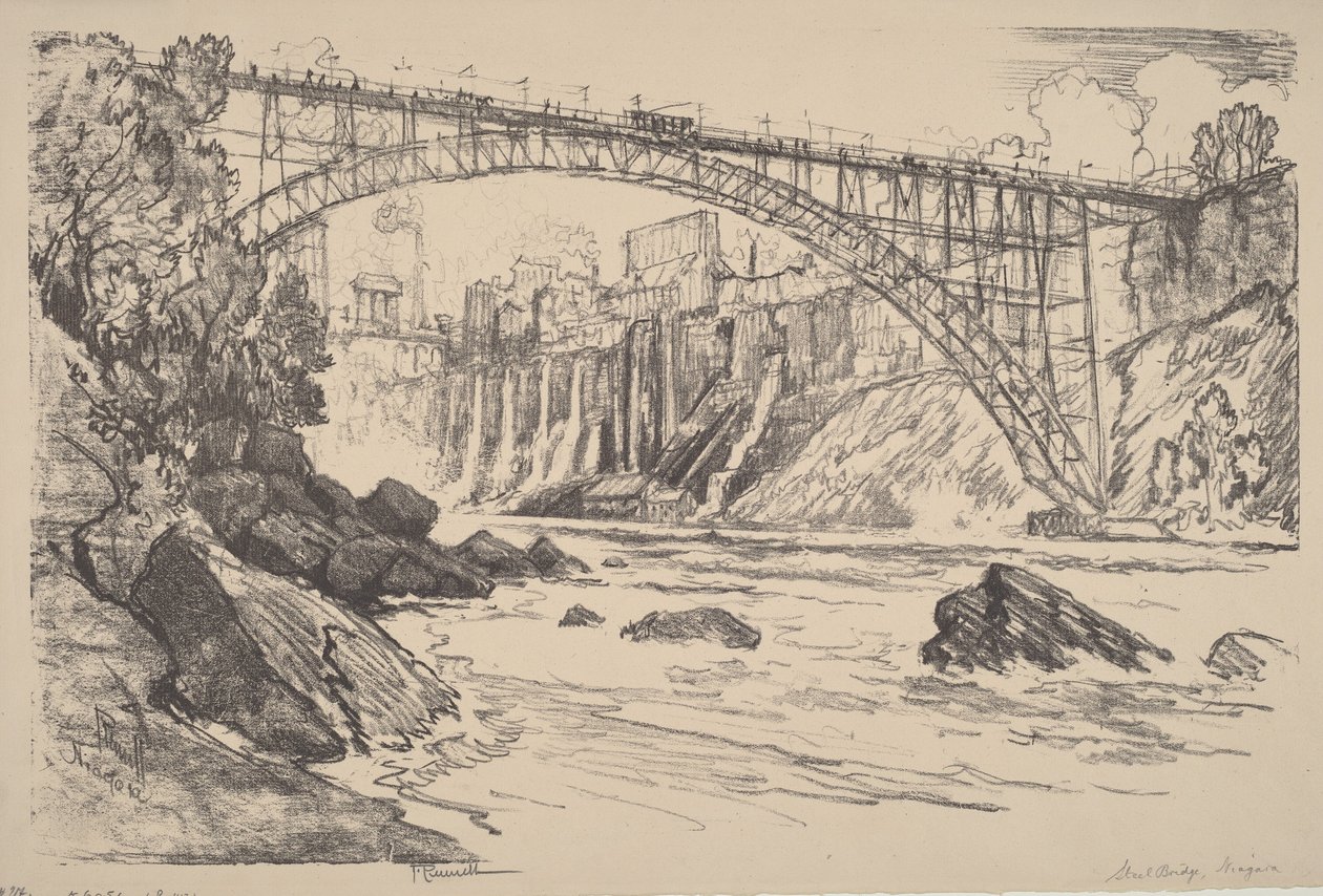 El puente de acero de Joseph Pennell