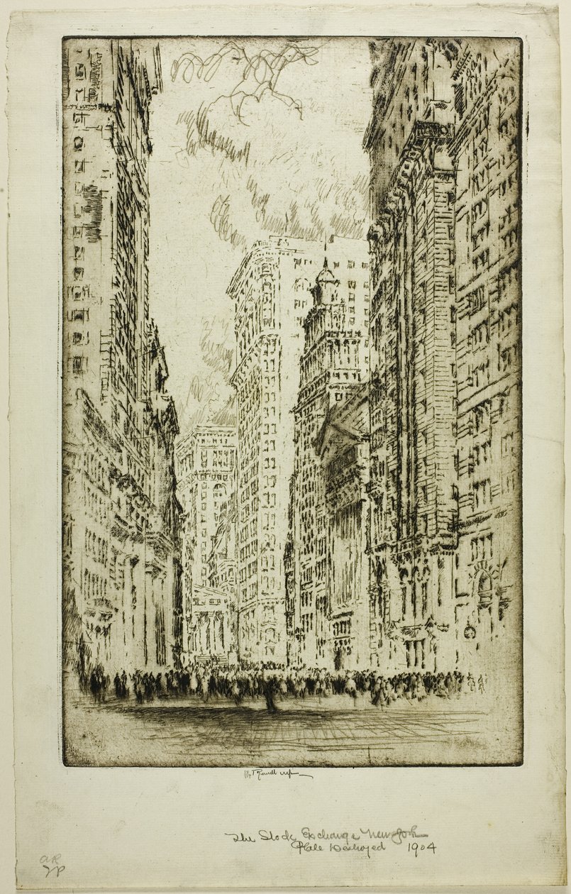 La Bolsa de Joseph Pennell