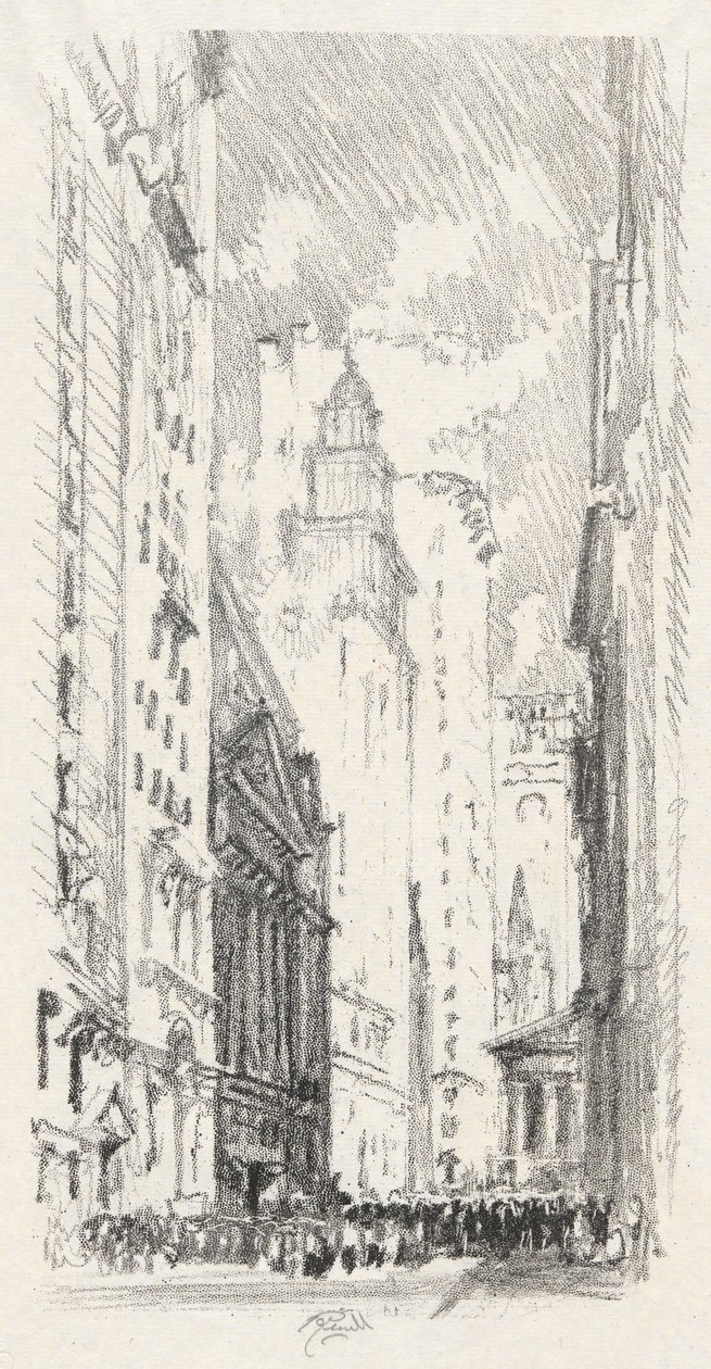 The Stock Exchange, #4 en Iconphile Club Collection de Joseph Pennell