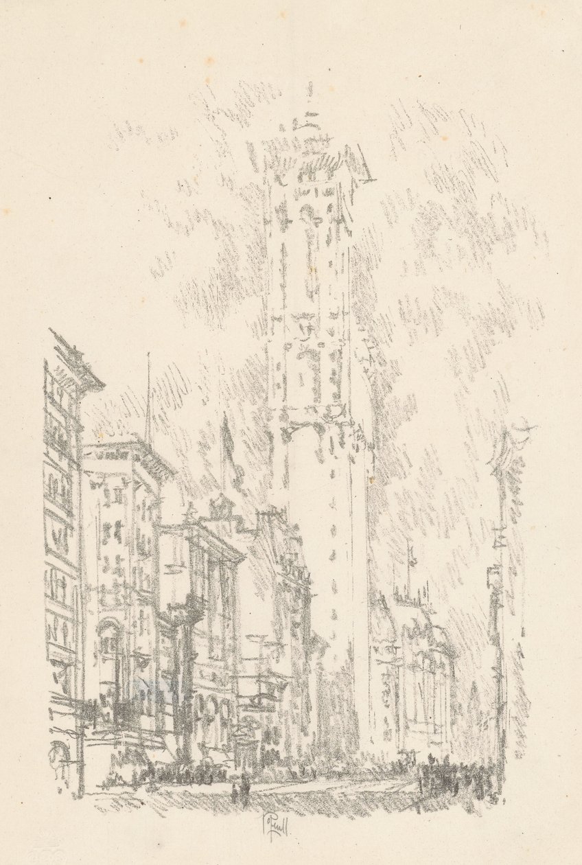 Edificio del Times de Joseph Pennell