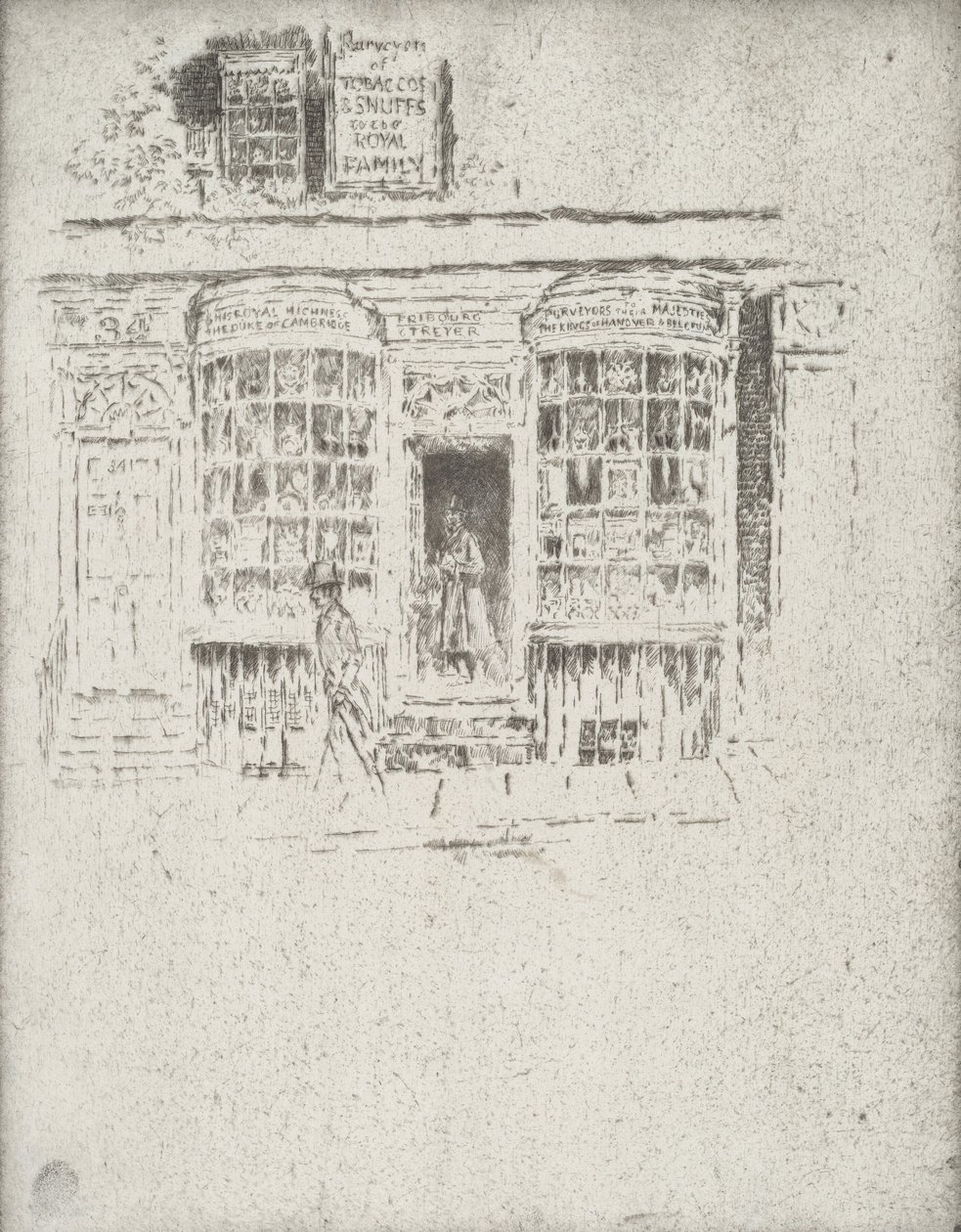 La tienda de tabaco, 1903 de Joseph Pennell