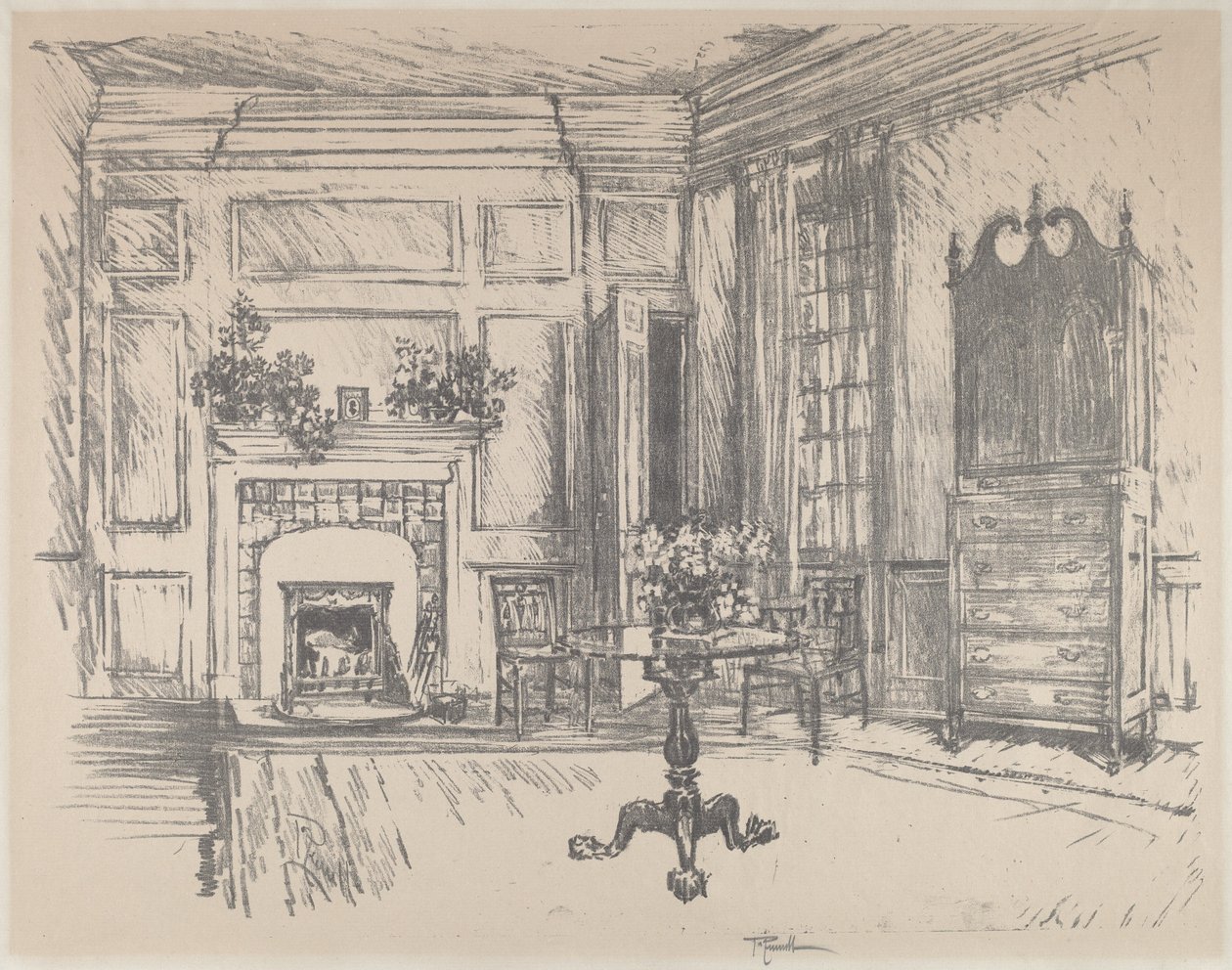 La Habitación Superior, Stenton de Joseph Pennell