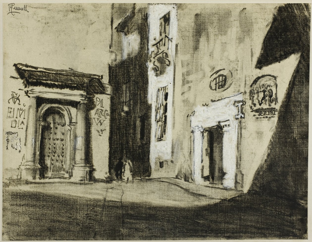 Calles de Toledo de Joseph Pennell