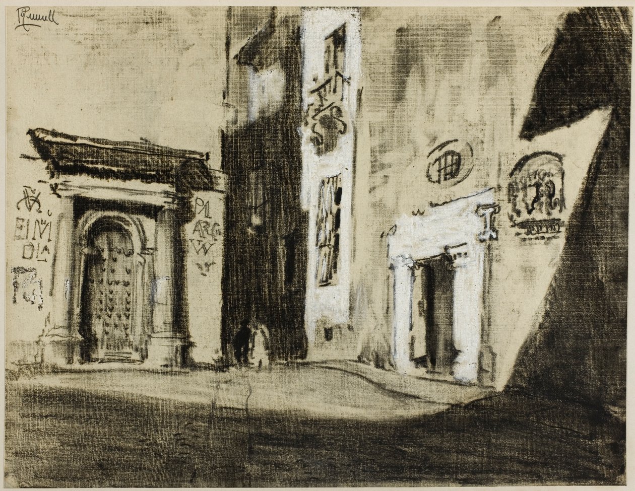 Calles de Toledo de Joseph Pennell