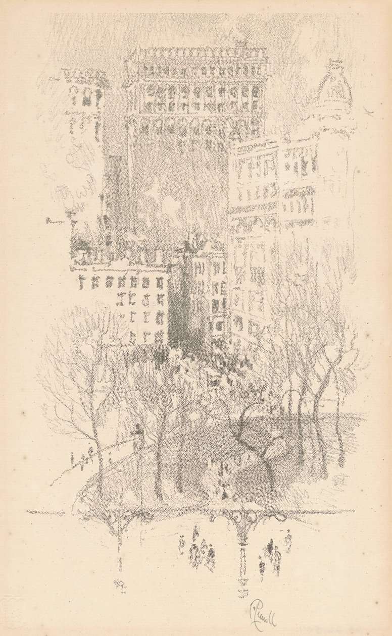 Union Square de Joseph Pennell