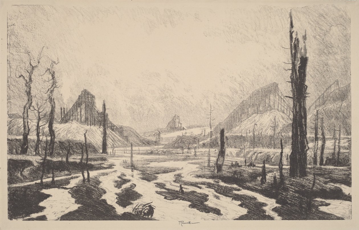 Valle de la desolación de Joseph Pennell
