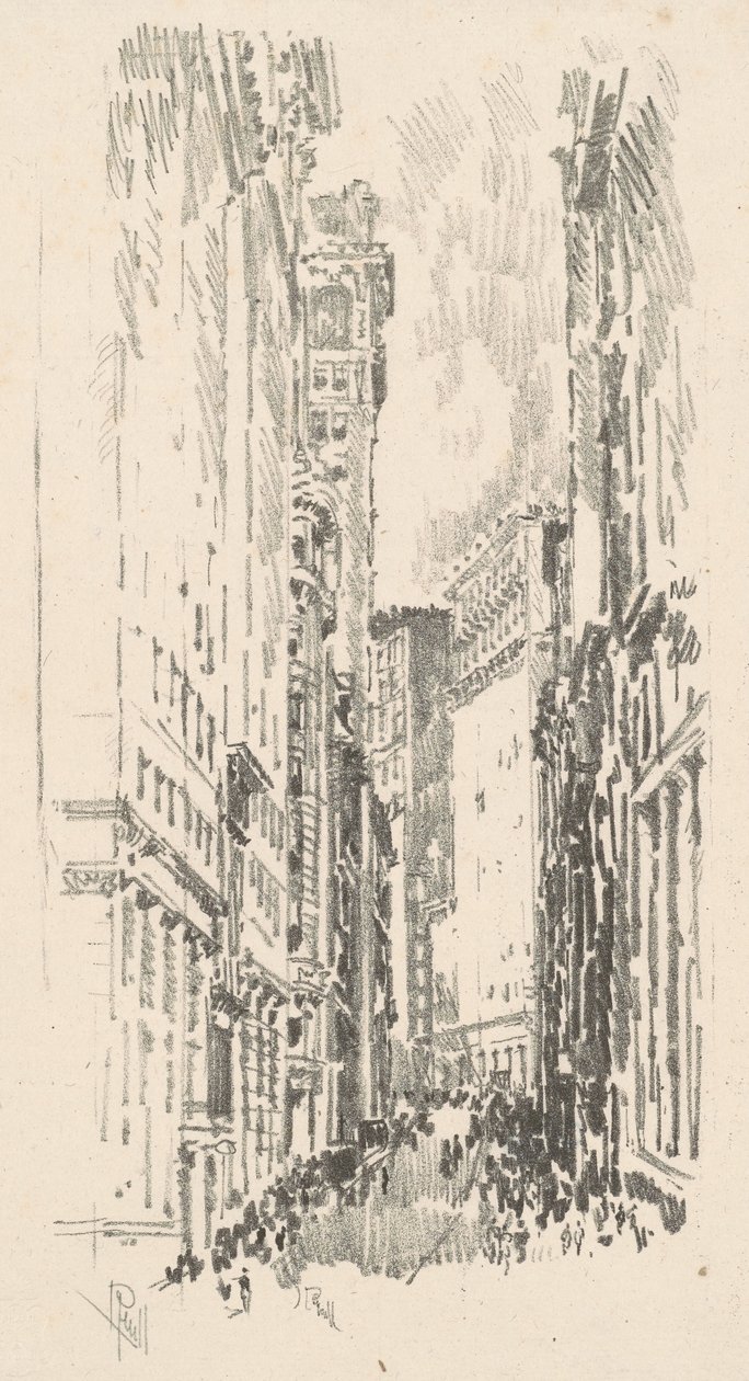 Calle William de Joseph Pennell