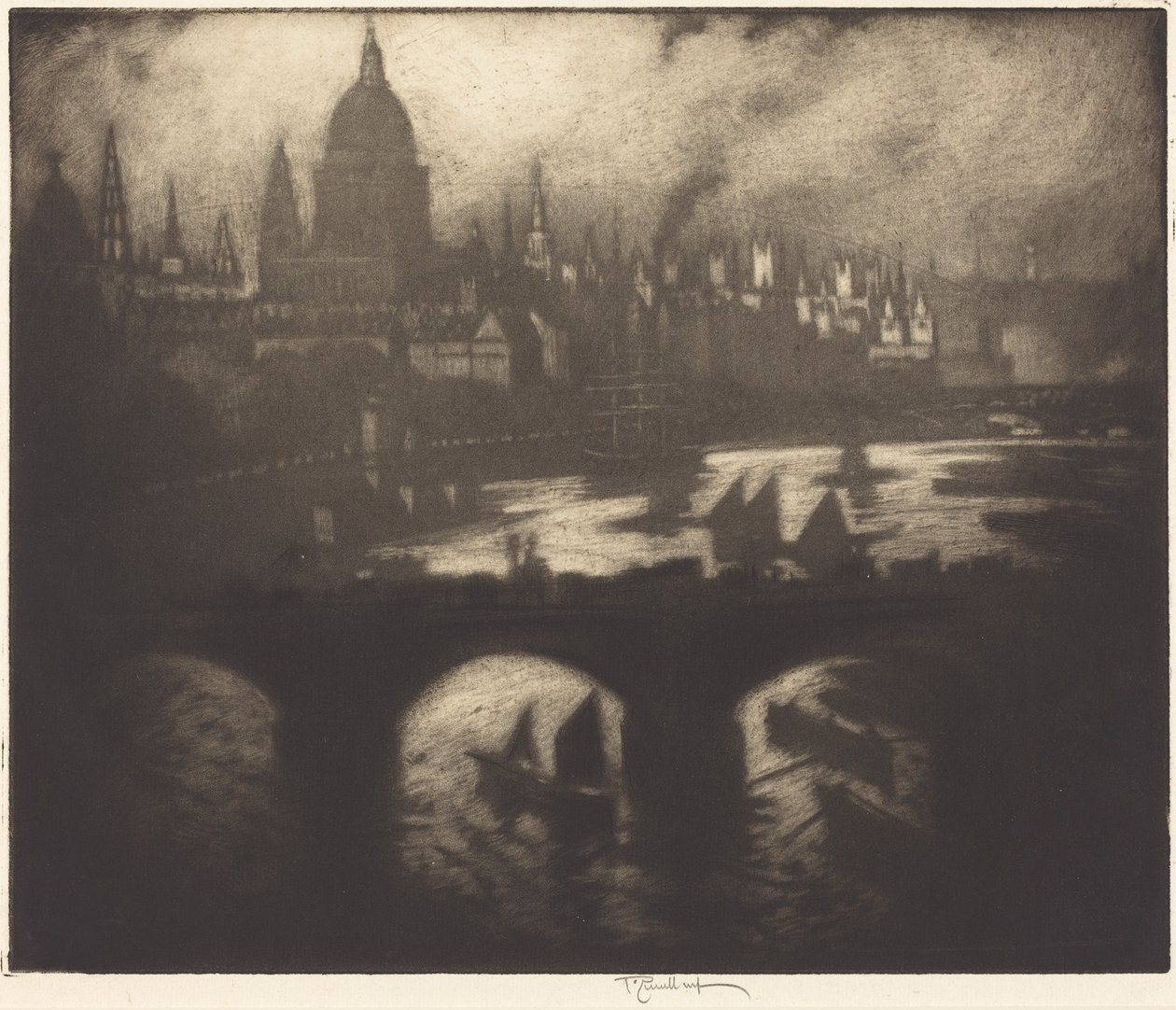 La ciudad de Wren de Joseph Pennell