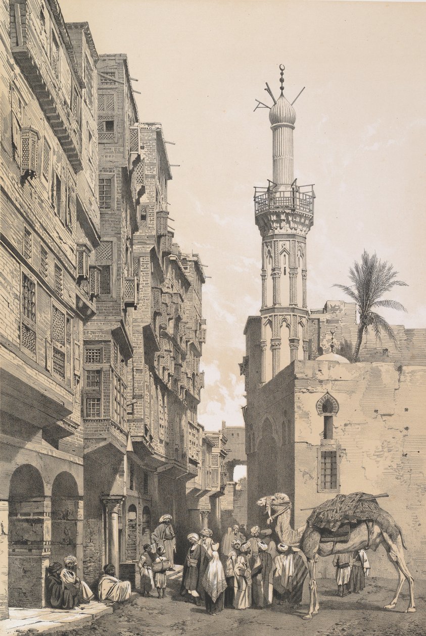 Una calle, en Rosette de Joseph Philibert Girault De Prangey