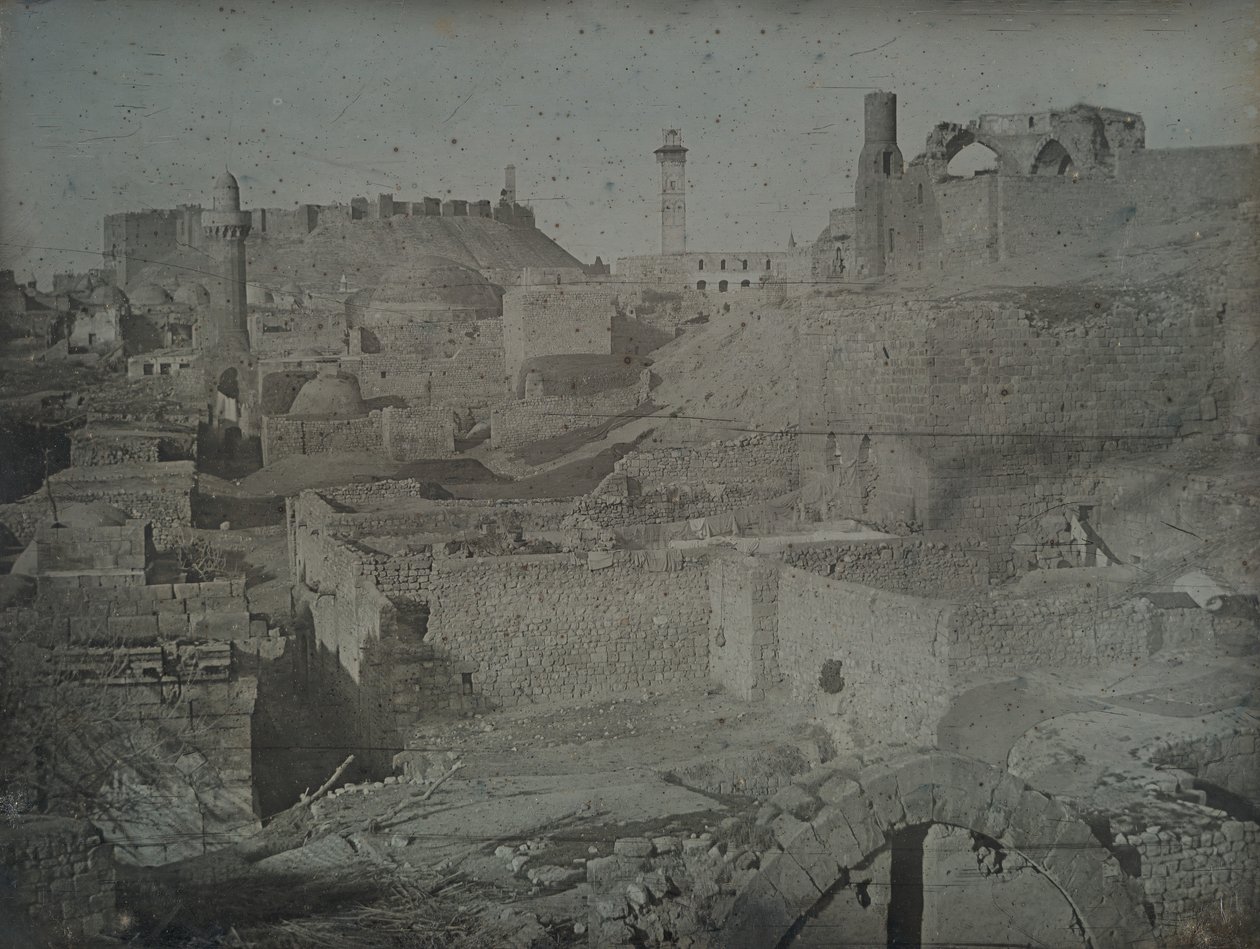 Alepo, visto desde la Puerta de Antioquía, 1844 de Joseph Philibert Girault De Prangey