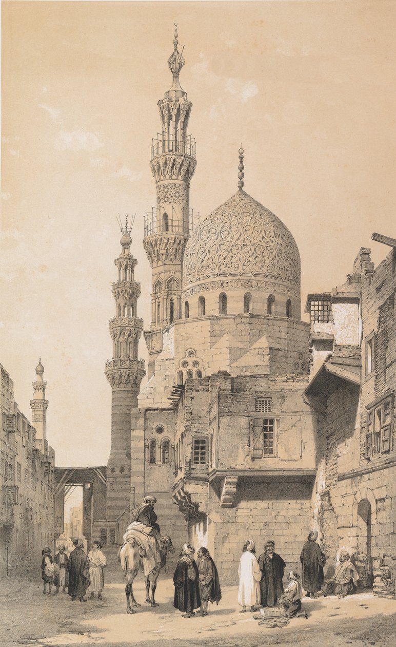 Mezquita, en El Cairo de Joseph Philibert Girault De Prangey