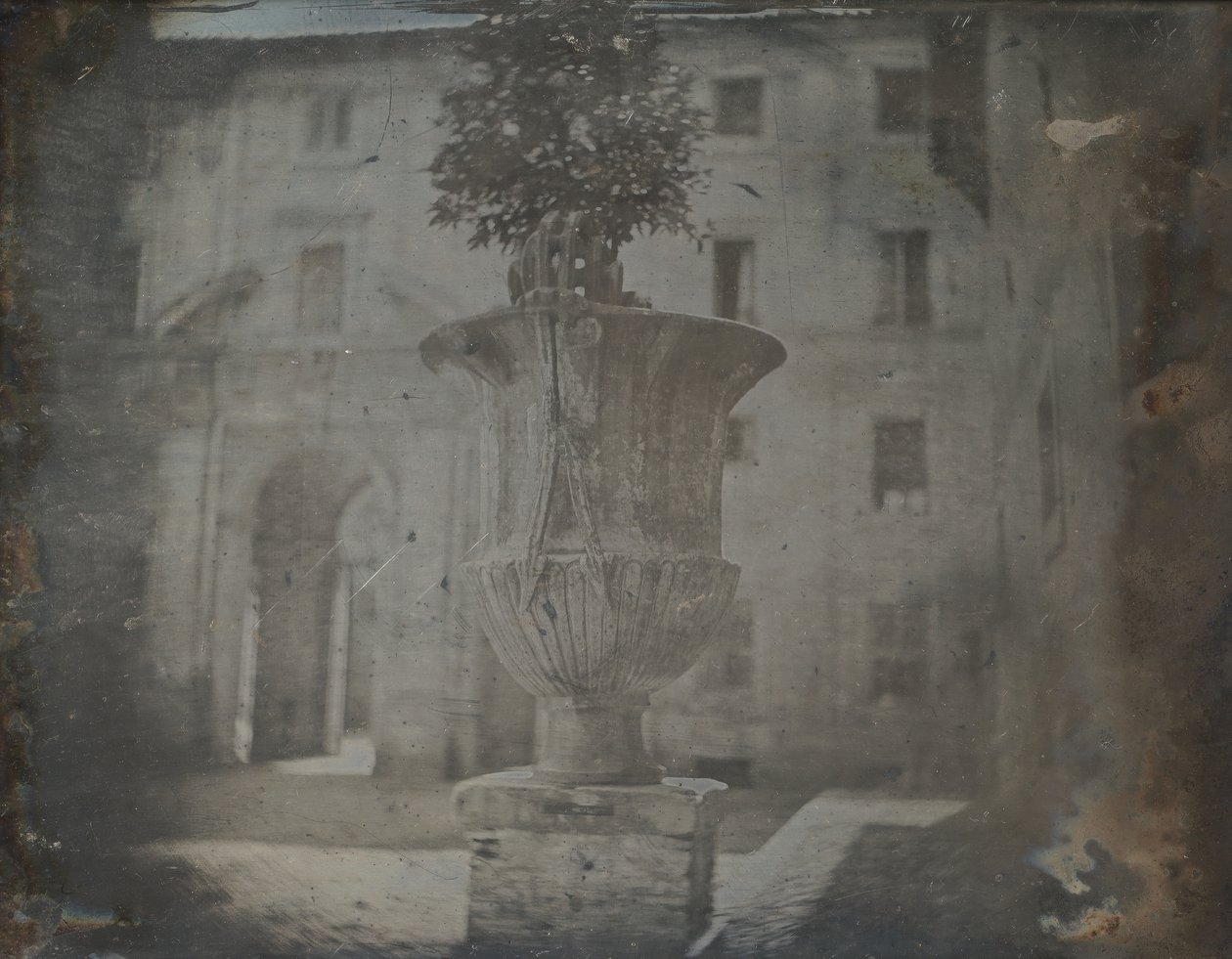 Jarrón, Santa Cecilia en Trastevere, Roma, 1842 de Joseph Philibert Girault De Prangey