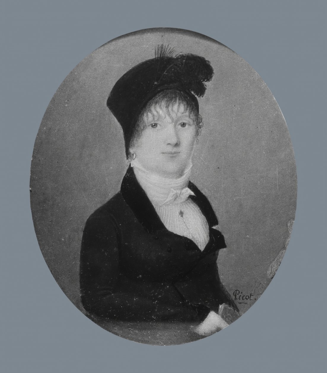 Retrato de una dama de Joseph Pierre Picot de Limoelan de