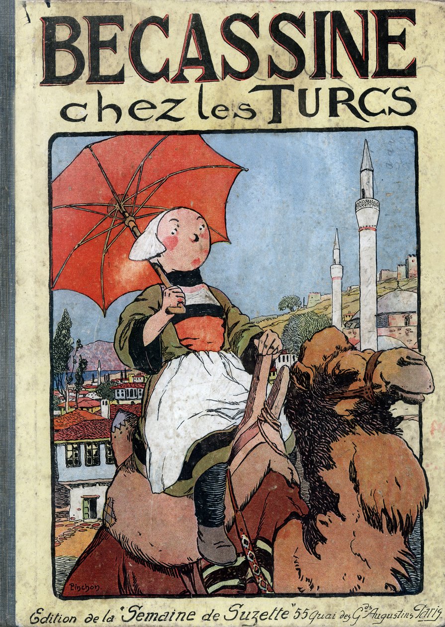 Portada de "Becassine Chez les Turcs". de Joseph Porphyre Pinchon