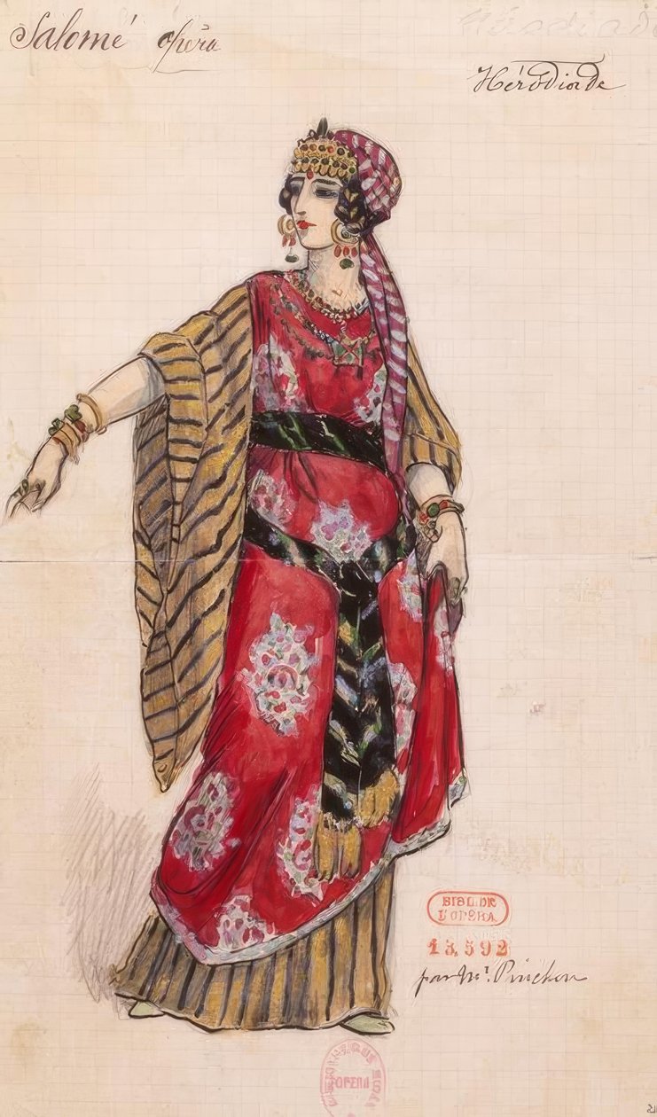 Herodías de Joseph Porphyre Pinchon