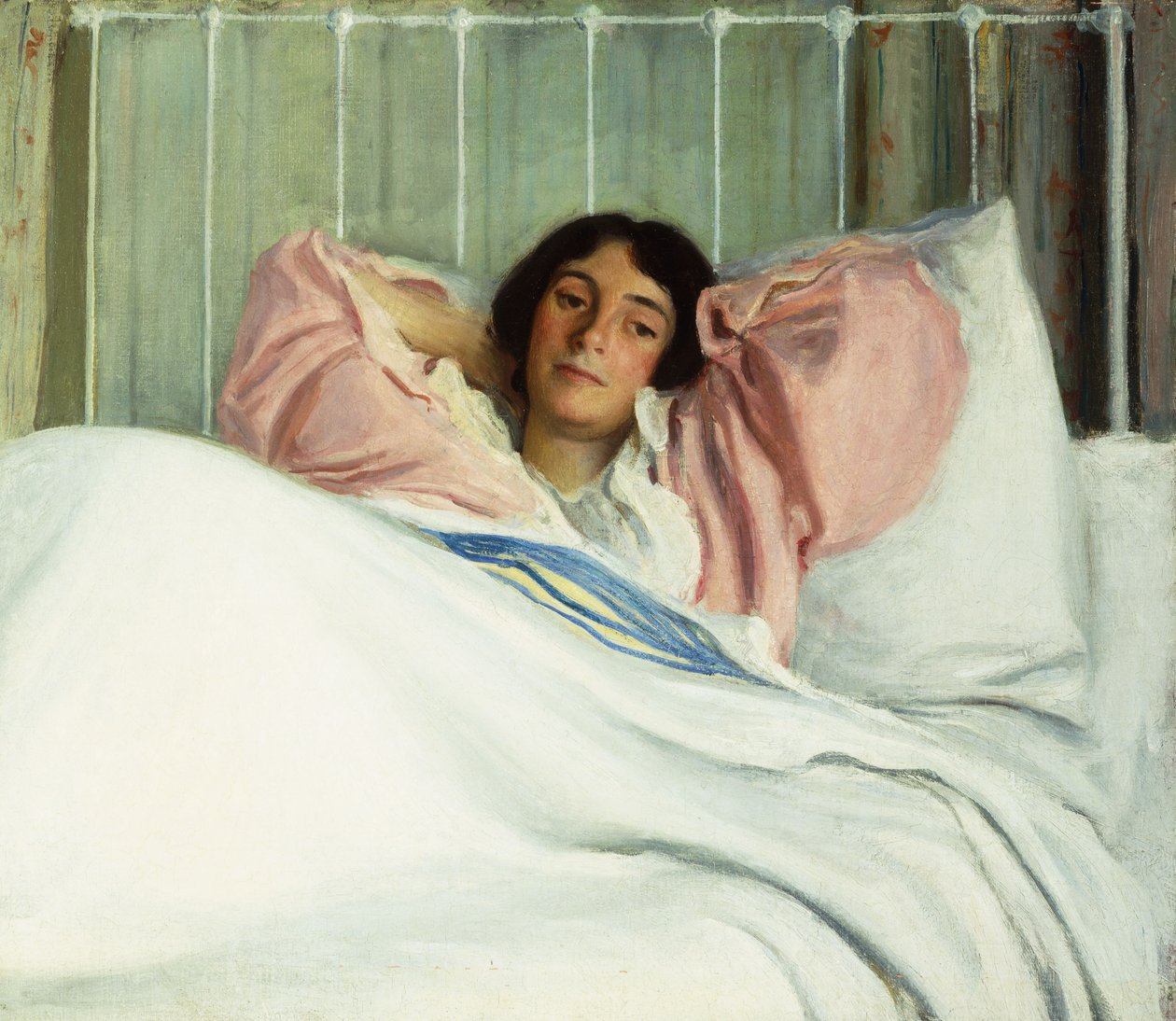 Retrato de la esposa del artista, Edith de Joseph Rodefer De Camp