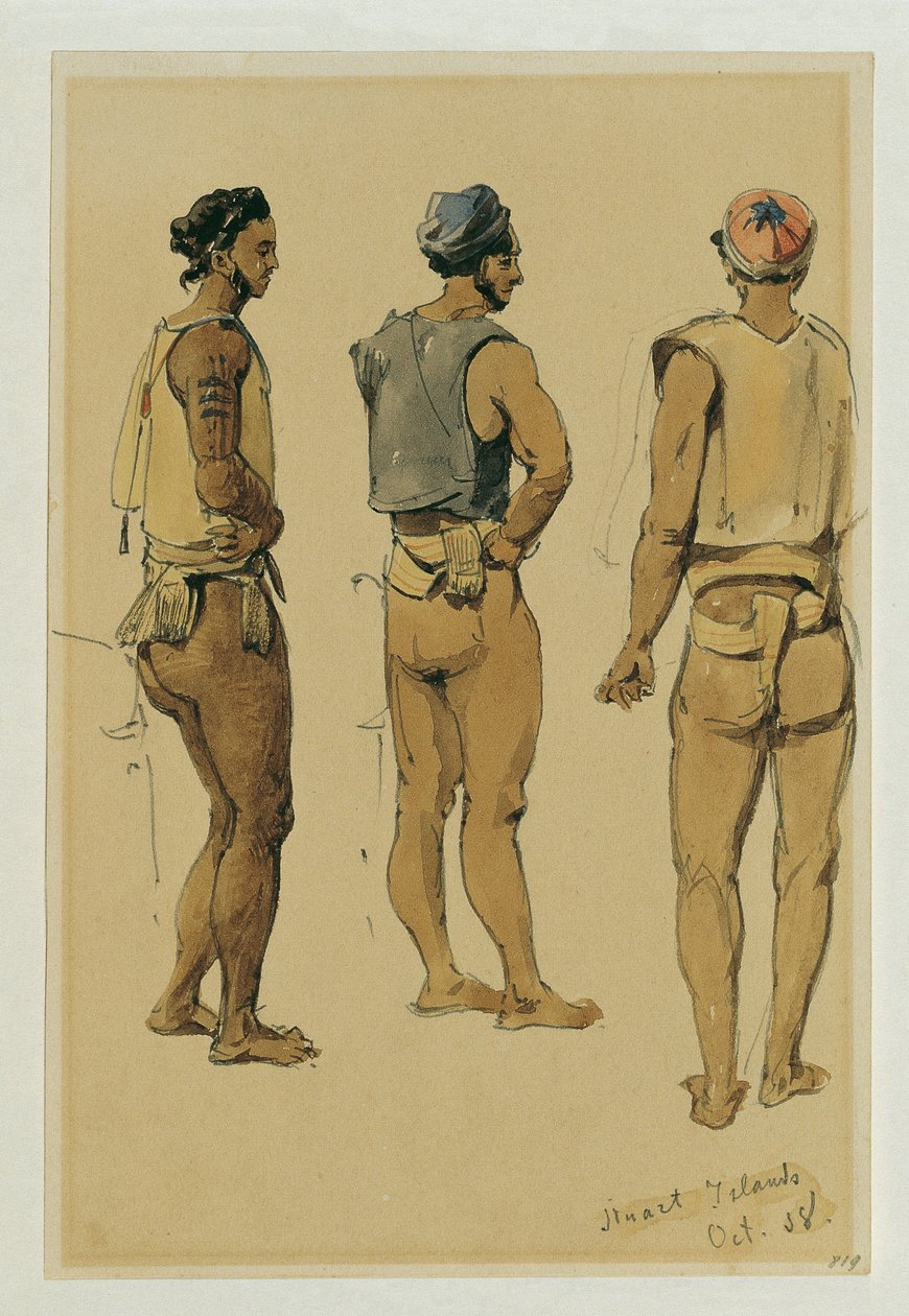 Nativos de la isla Stewart de Joseph Selleny