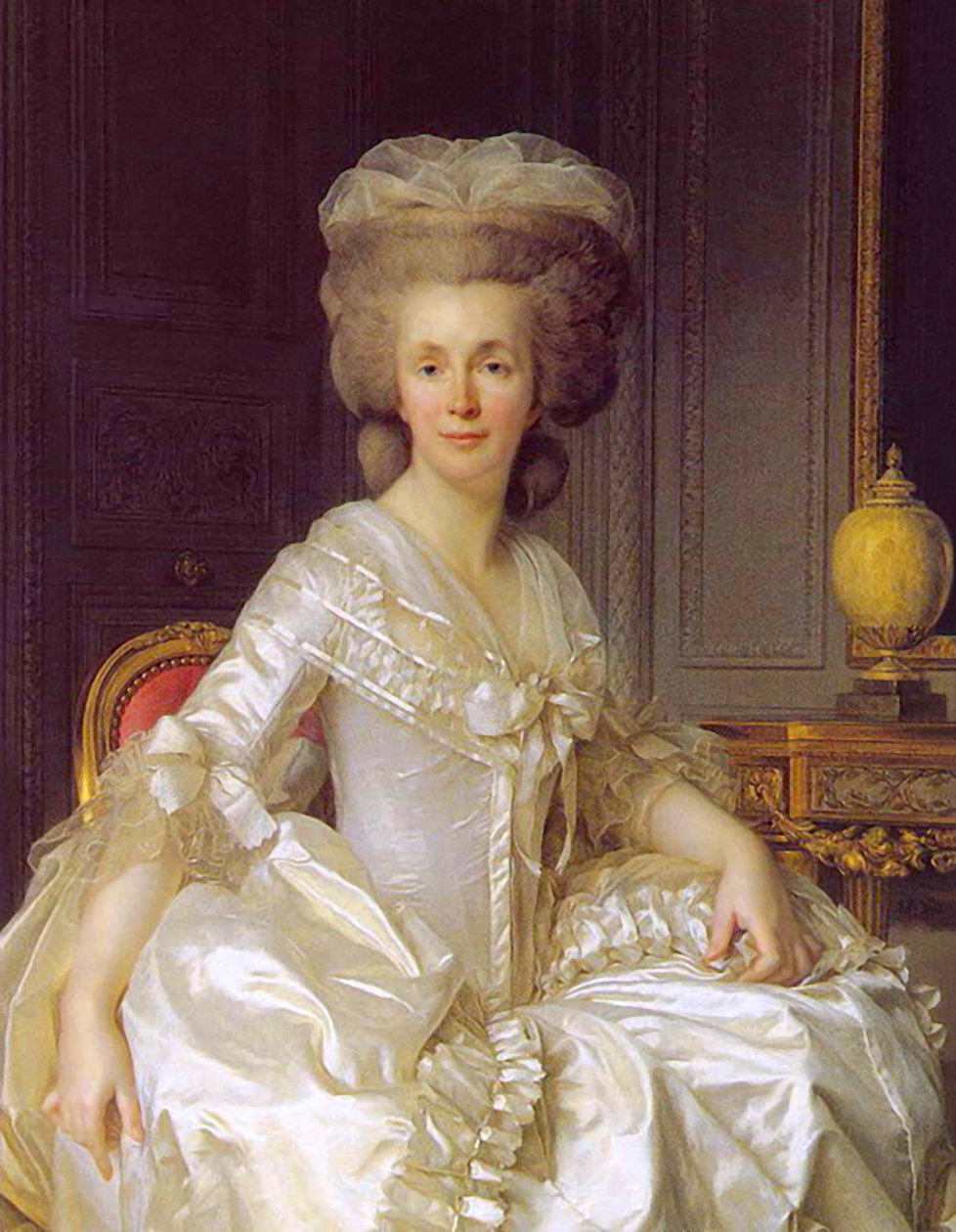 Francés: Portrait de Suzanne Curchod (Madame Jacques Necker) de Joseph Siffred Duplessis