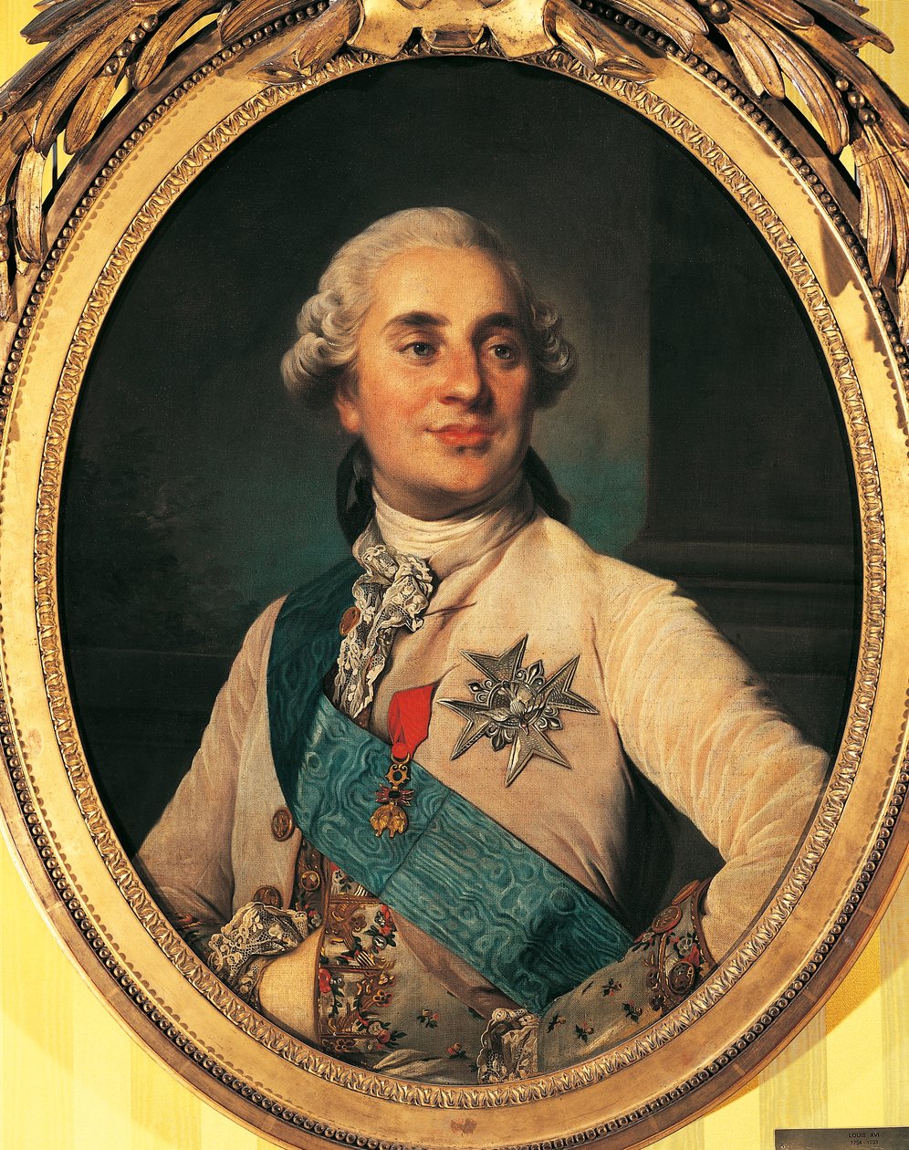 Retrato de Luis XV de Francia, llamado el Bien Amado (Versalles de Joseph Siffred Duplessis