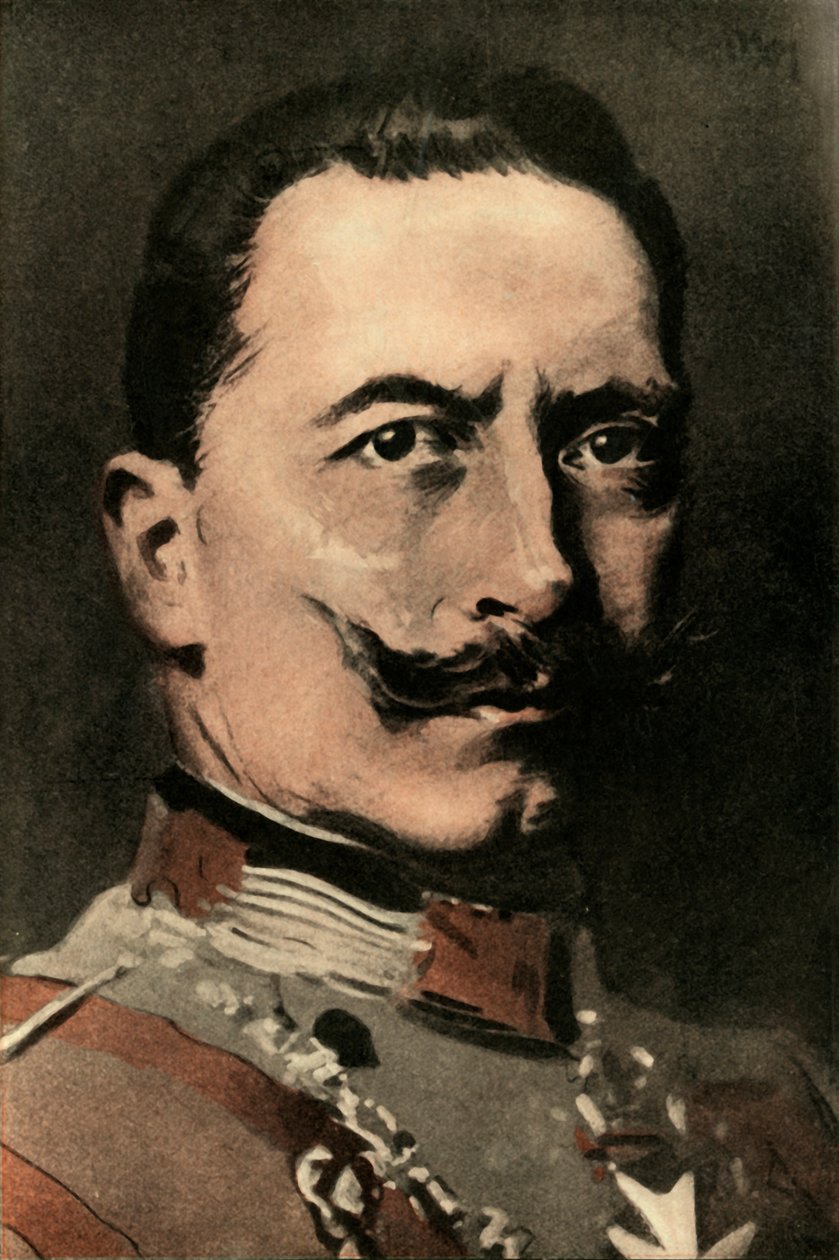Guillermo II, Emperador Alemán, 1910 de Joseph Simpson