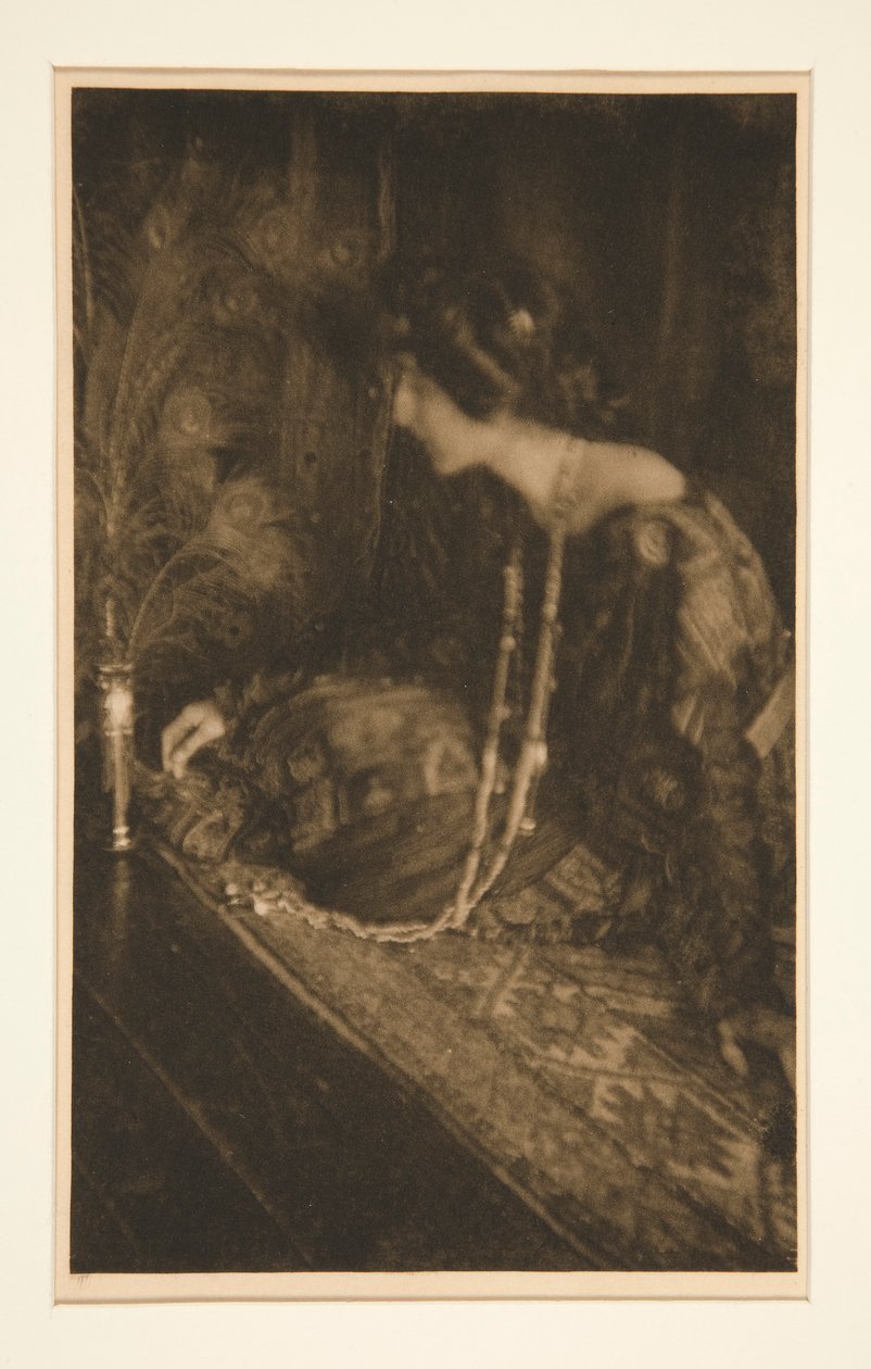 Lenore, placa para la revista Camera Work de Joseph T. Keiley