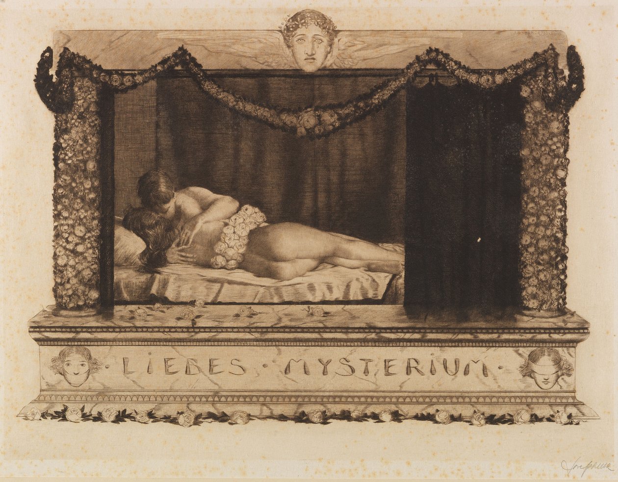 Ein Liebesmysterium, 1913 de Joseph Uhl