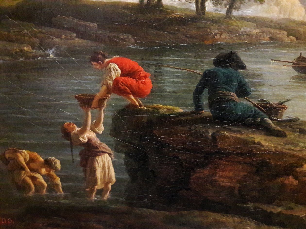 Vista de un puerto por la mañana (Morning)


 (detalle). de Joseph Vernet