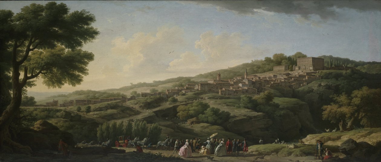 Villa en Caprarola de Joseph Vernet