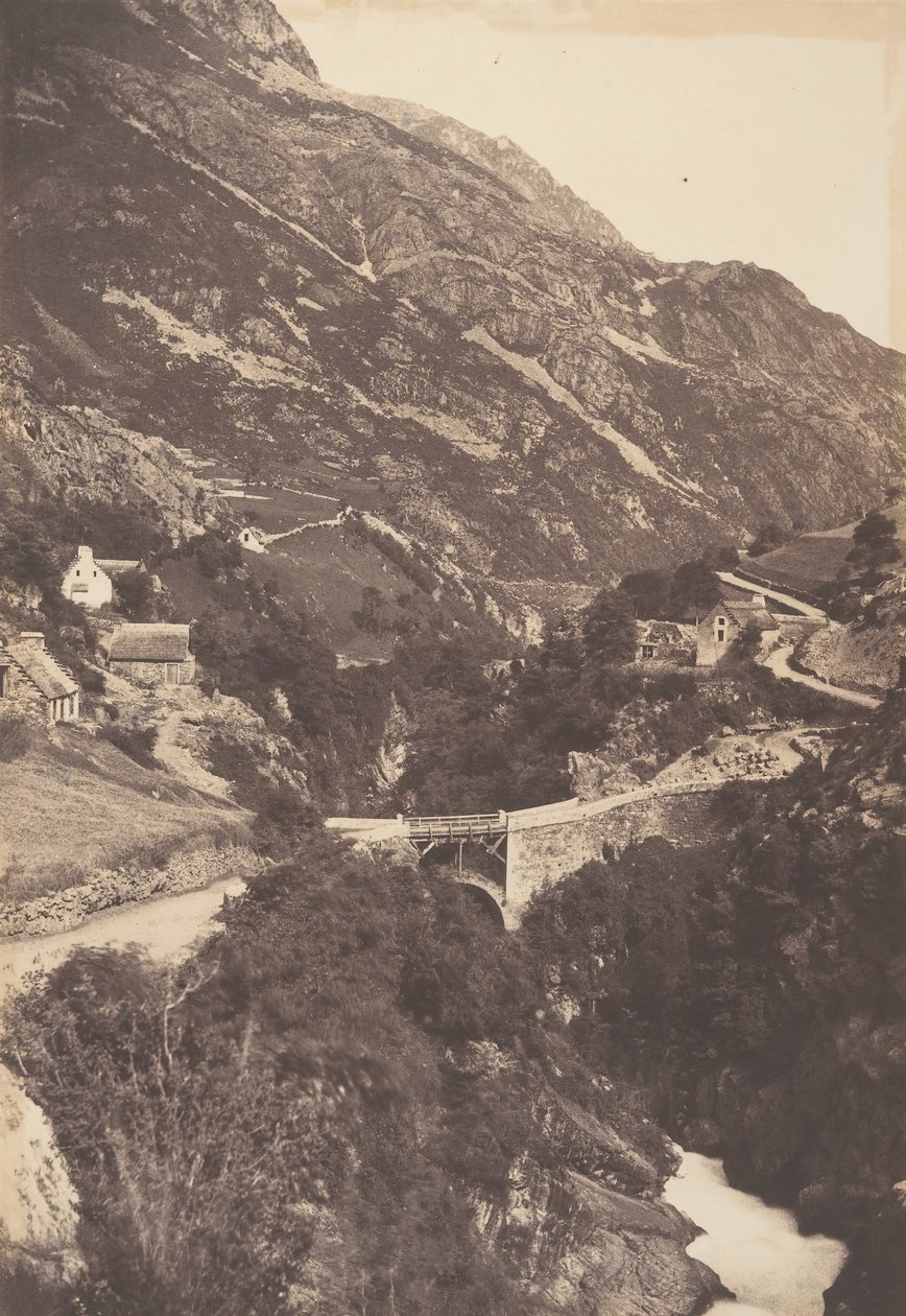 Puente de Sia Ruta de Gavarnie St Sauveur, 1853 de Joseph Vigier