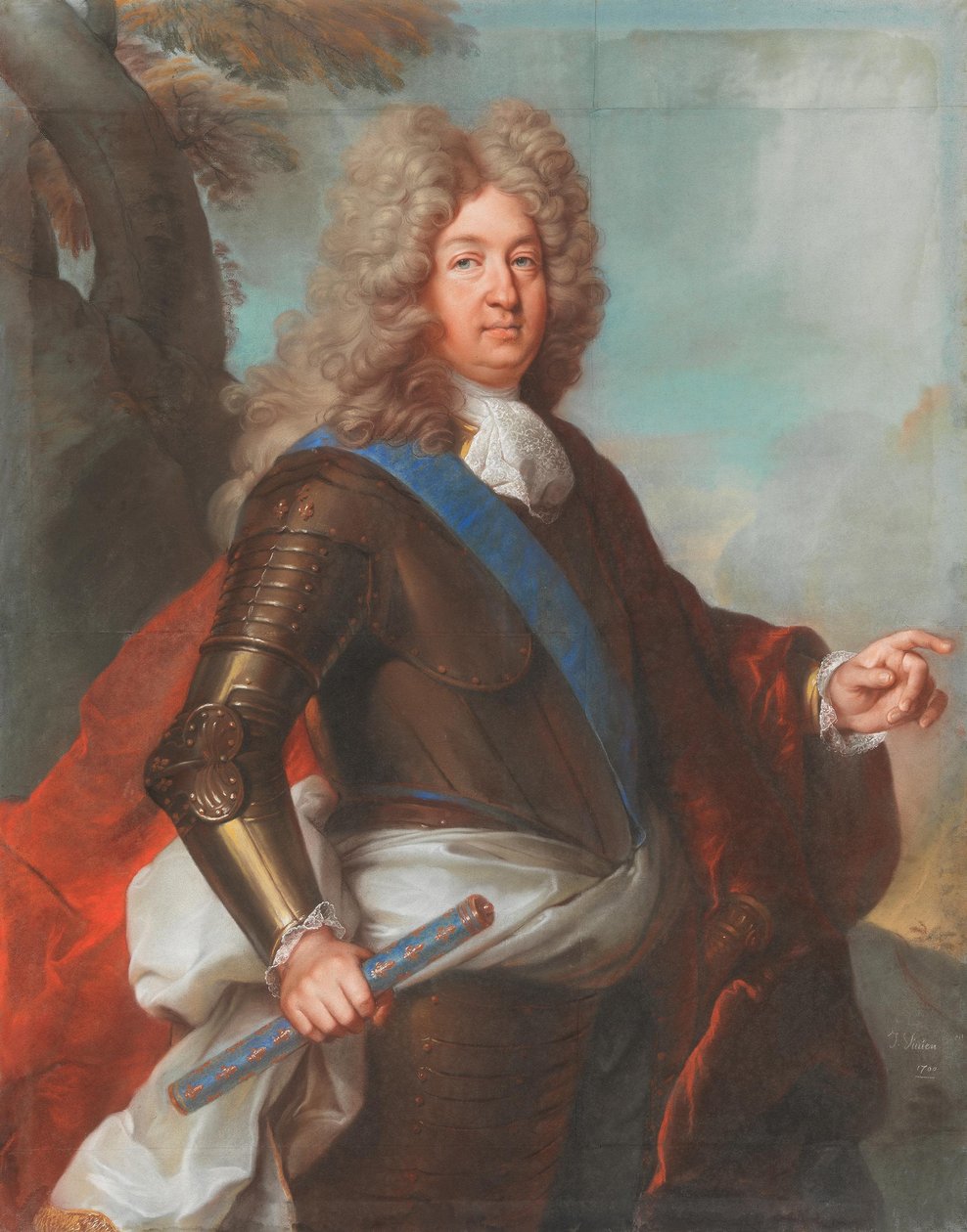 Luis, delfín de Francia, llamado «le Grand Dauphin» (1661-1711) de Joseph Vivien