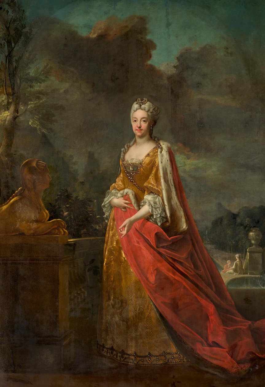 María Amalia de Baviera (1701-1756) de Joseph Vivien