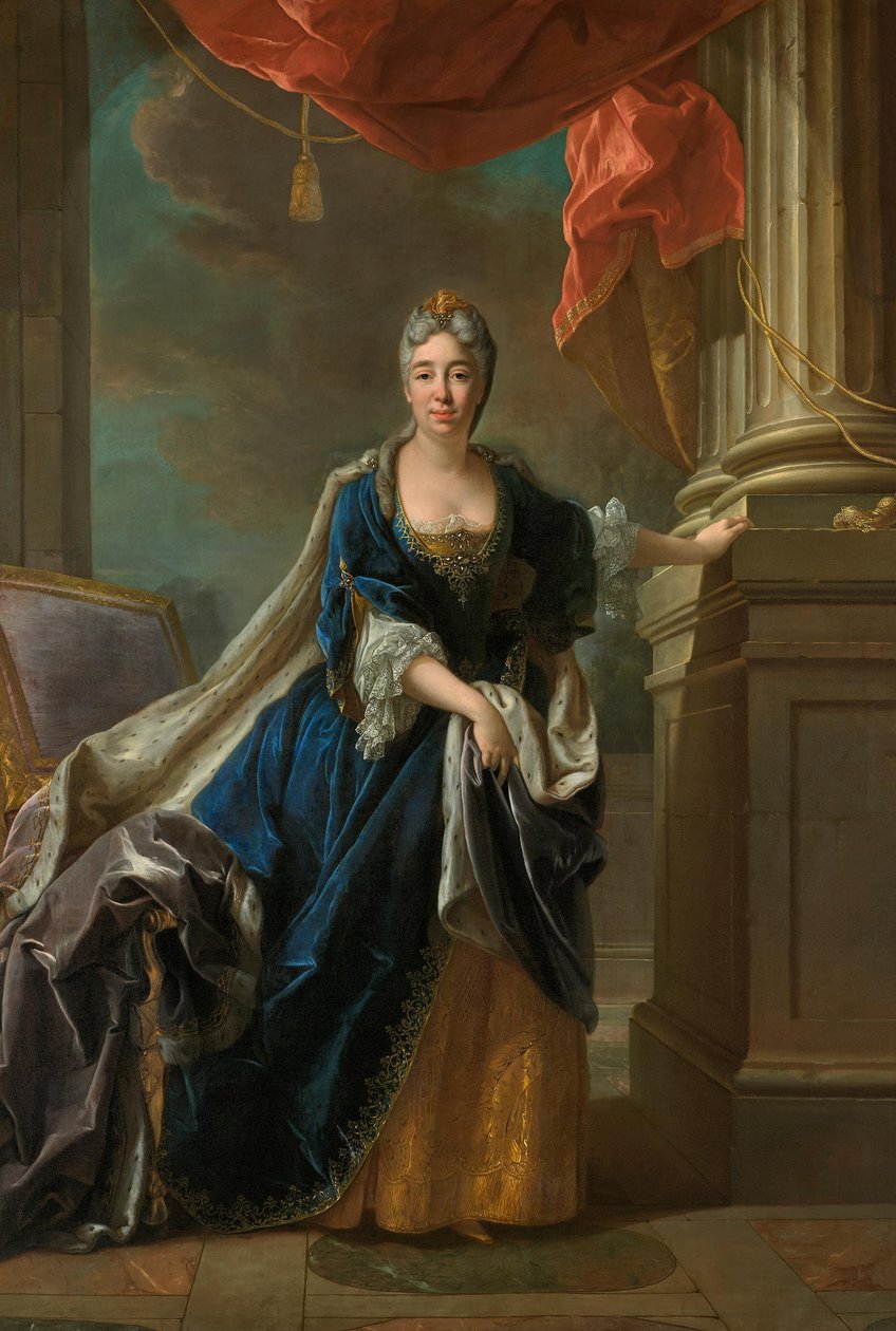 María Ana Carolina de Baviera (1693-1751) de Joseph Vivien