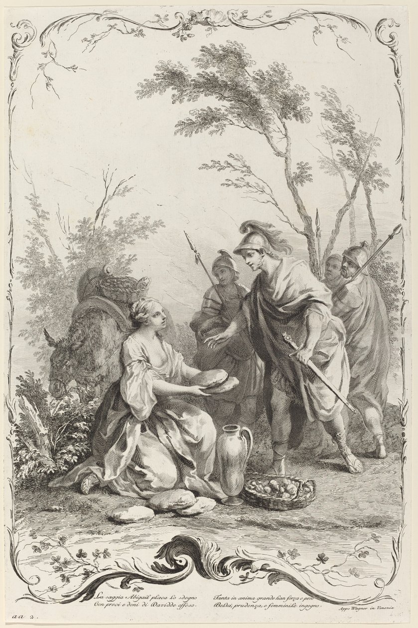 David y Abigail de Joseph Wagner