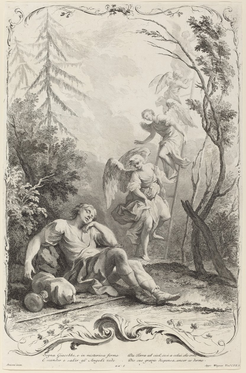 La Escalera de Jacob de Joseph Wagner