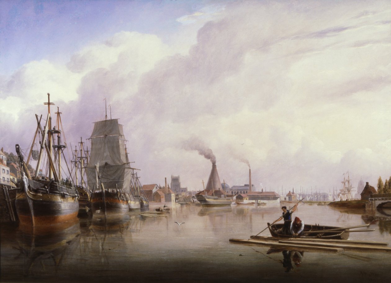 Puerto de Bristol de Joseph Walter