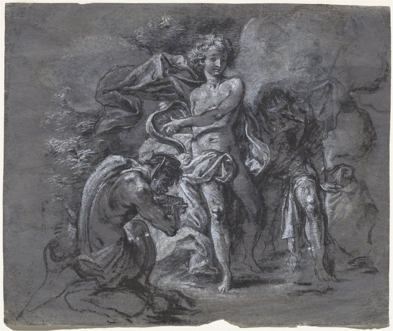 El concurso entre Apolo y Pan ante el rey Midas de Joseph Werner