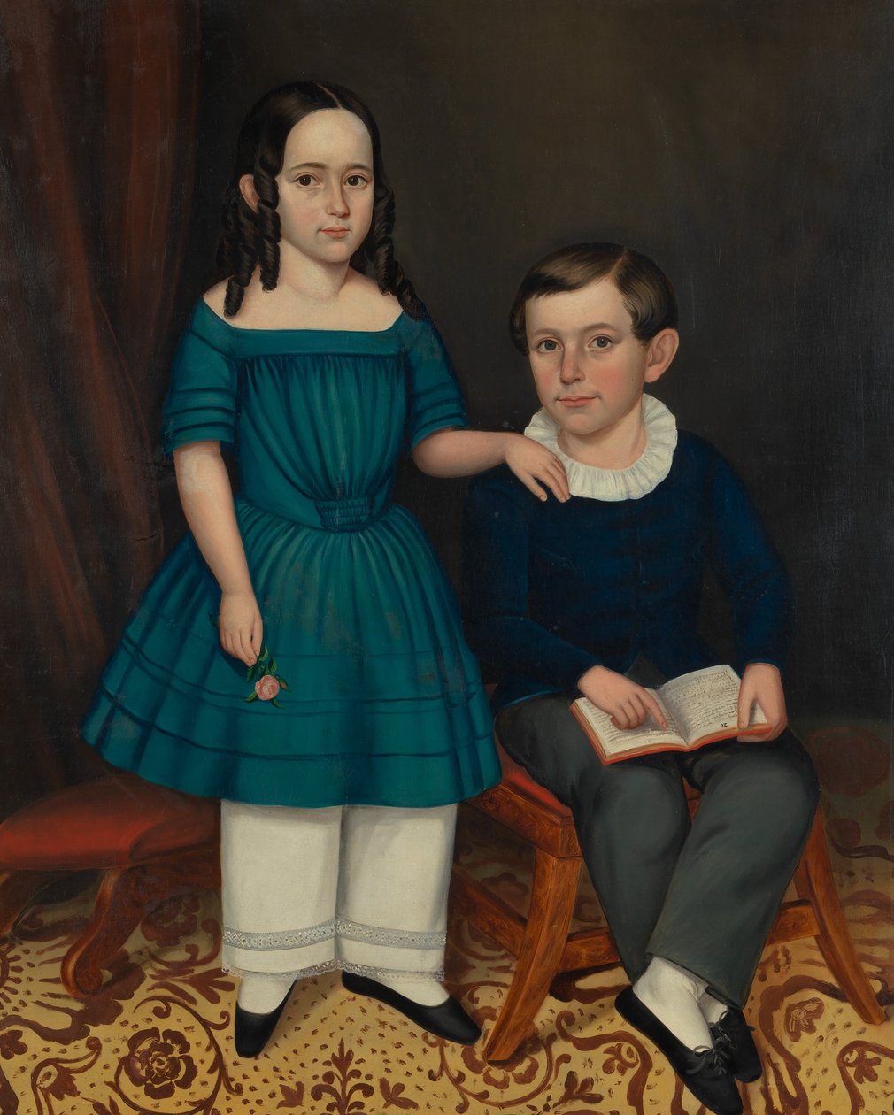 John y Louisa Stock de Joseph Whiting Stock
