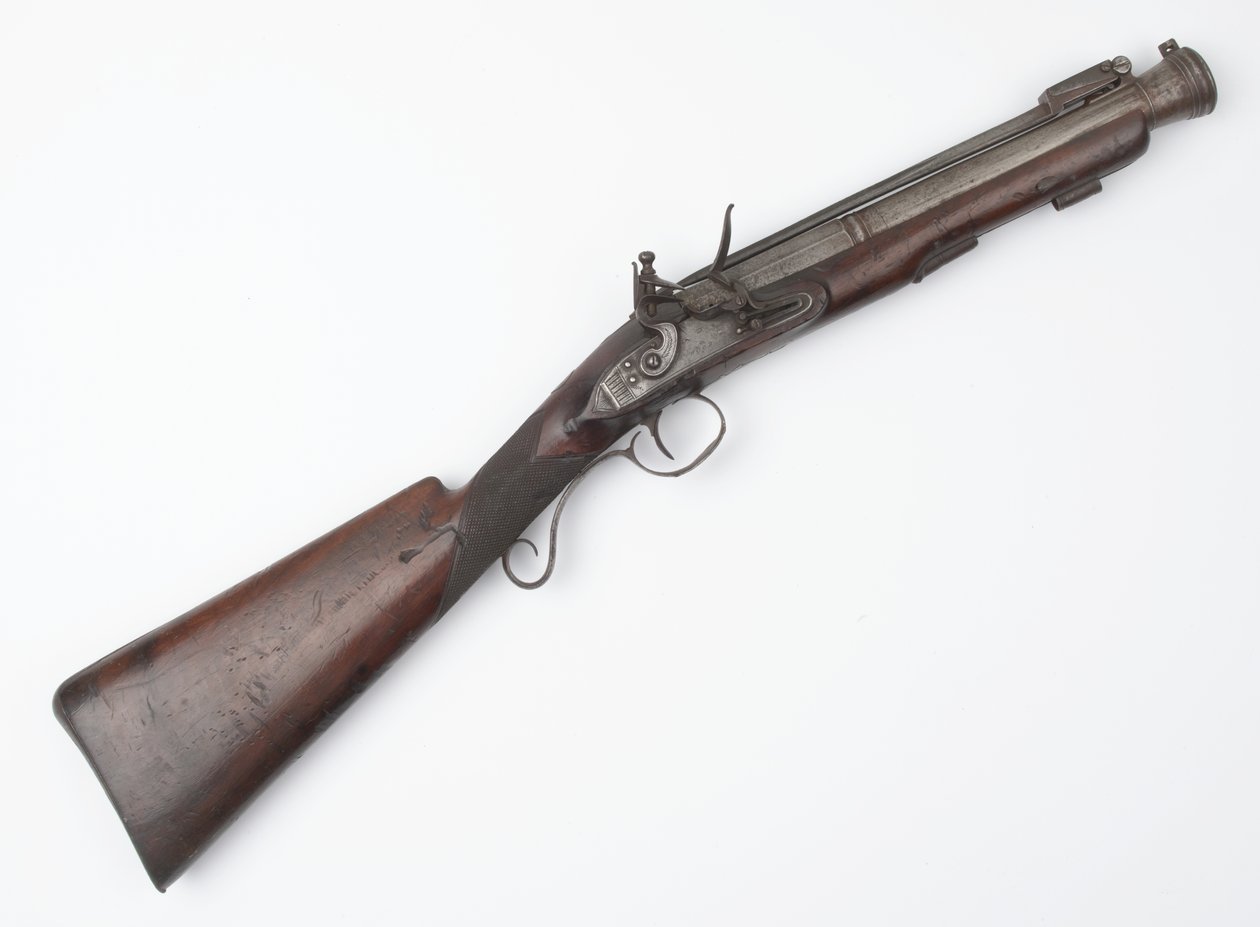 Trabuco con bayoneta de resorte emitido a Voluntarios Irlandeses, c.1815 de Joseph Wood